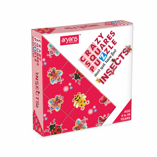 Crazy squares Puzzles Don’t quit have fun Puzzle sets for kids from 4 years old and above