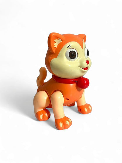 Walking and Singing Cat Toy With Blinking Eyes for kids