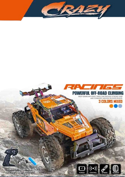 Racing off roading Remote Control Racing car Rock Crawler toy car for kids from above 5 years old