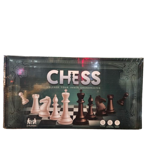 Chess unleash your inner grandmaster skills with strategy problem solving skills & concentration with 2 player board game