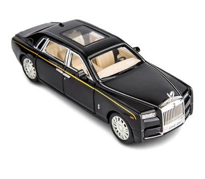 Roles Royce Metal Die-cast Pull Back Toy car for Kids&Adults