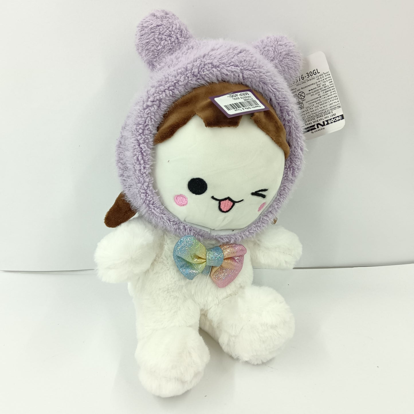 Cute rabbit dressed baby girl soft toy