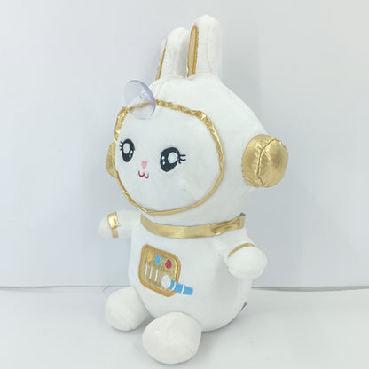 Space astronaut rabbit soft toy