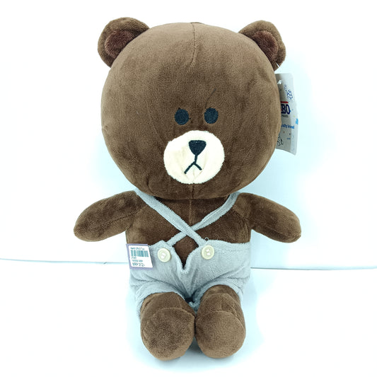 Brown teddy bear soft toy