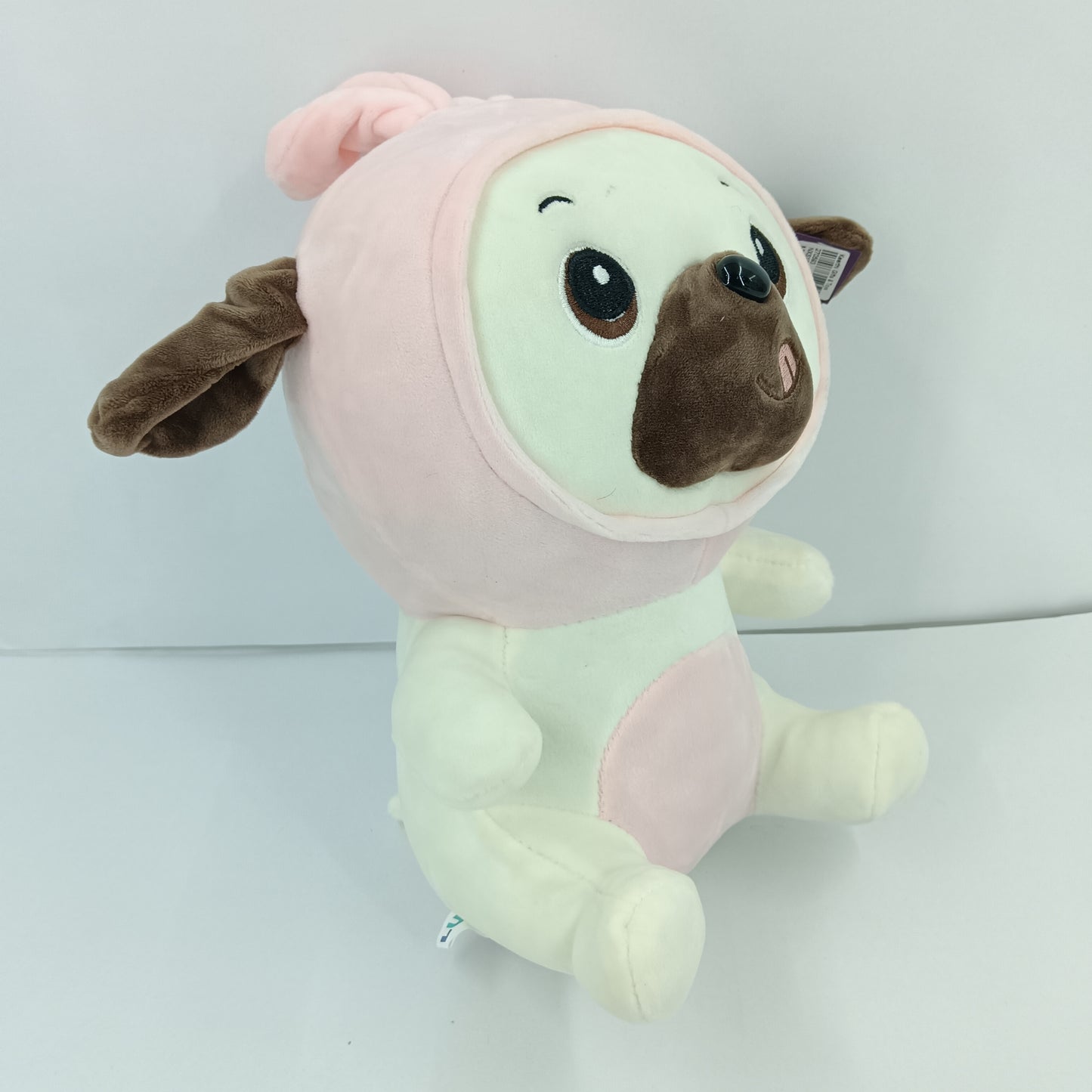 Bunny dressed puppy dog soft toy