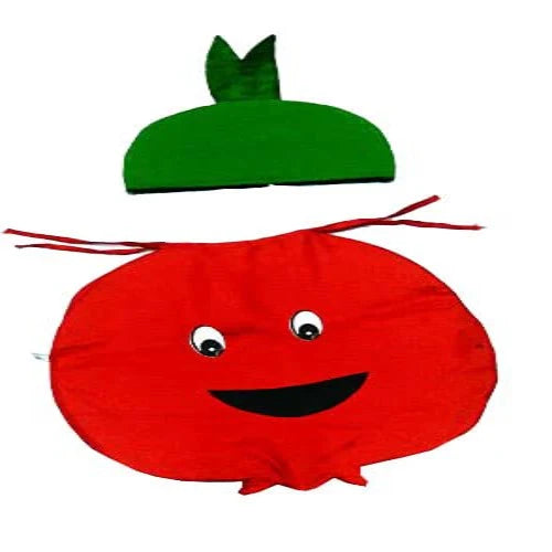 Pomegranate Costume Cutout and Cap - Full Size