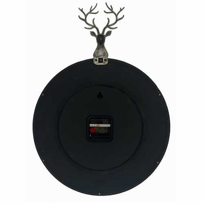 ROYAL REINDEER ROUND SHAPED WALL CLOCK 1508