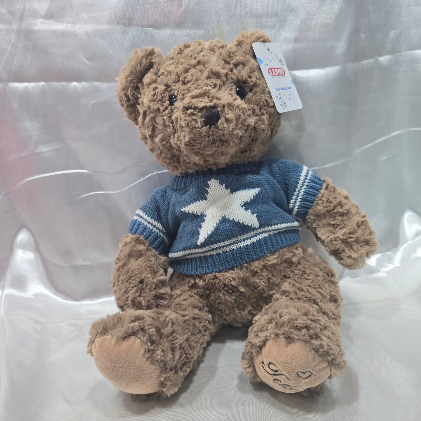 Brown Teddy with sweater NXS1529 30BR