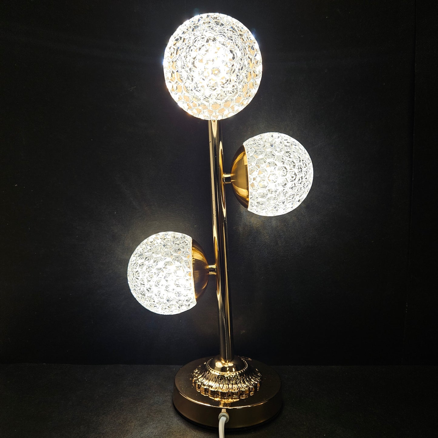 Crystal Ball Table Lamp Personal Lights Decor for Bedroom NightStand for Home Decor