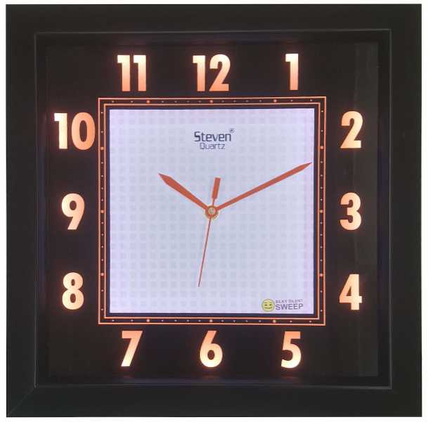 SQUARE LED WALL CLOCK 12002