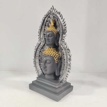 Buddha Statue for Living Room Set of 2