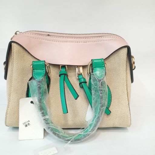 STYLISH GREEN COLOR HAND BAG