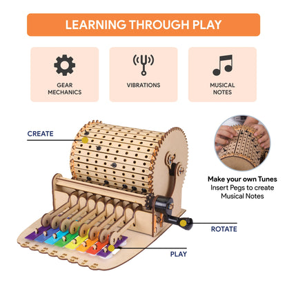 Mechanical Xylofun Music Machine