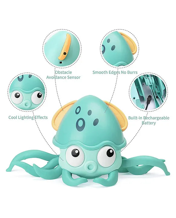 Octopus electric induction toy