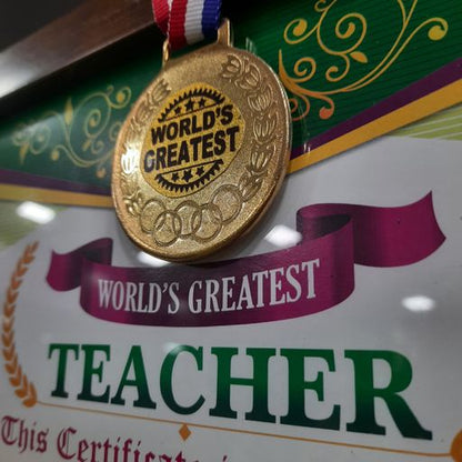 TEACHER CERTIFICATE FRAME