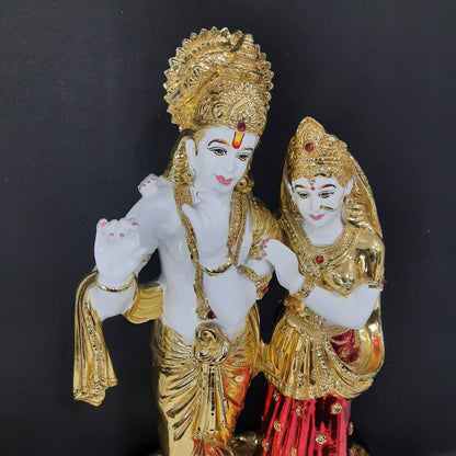 GOLDEN DRESSIND RADHAKRISHNA