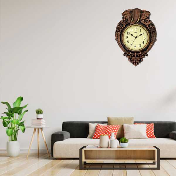 GANPATI DESIGN WALL CLOCK 2302