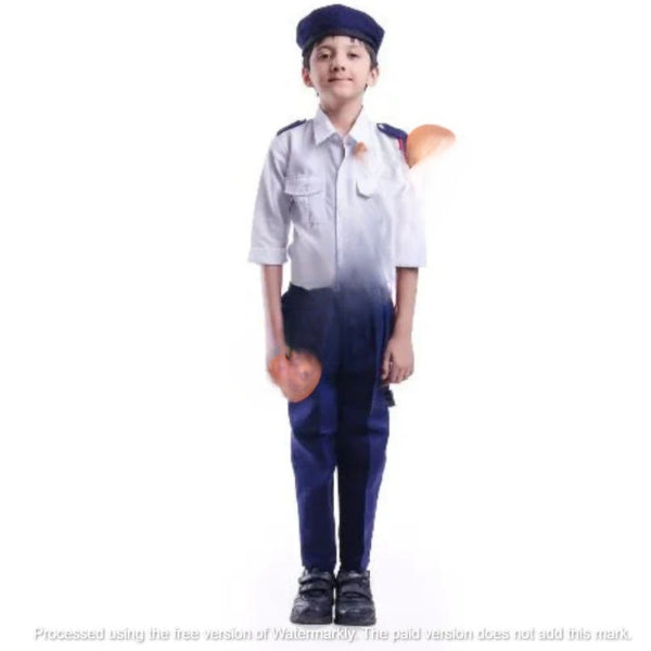 Traffic Police Costume with Cap - 7-8 Years/7 no