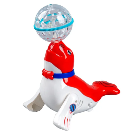 dancing animal electric kids sea lion toy 360 degree rotating luminous dancing baby toys for kids