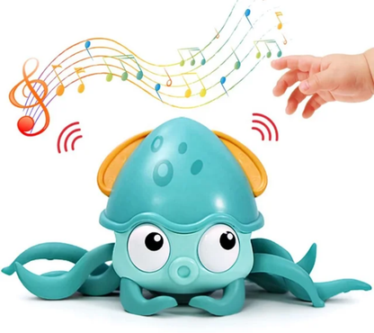 Octopus electric induction toy