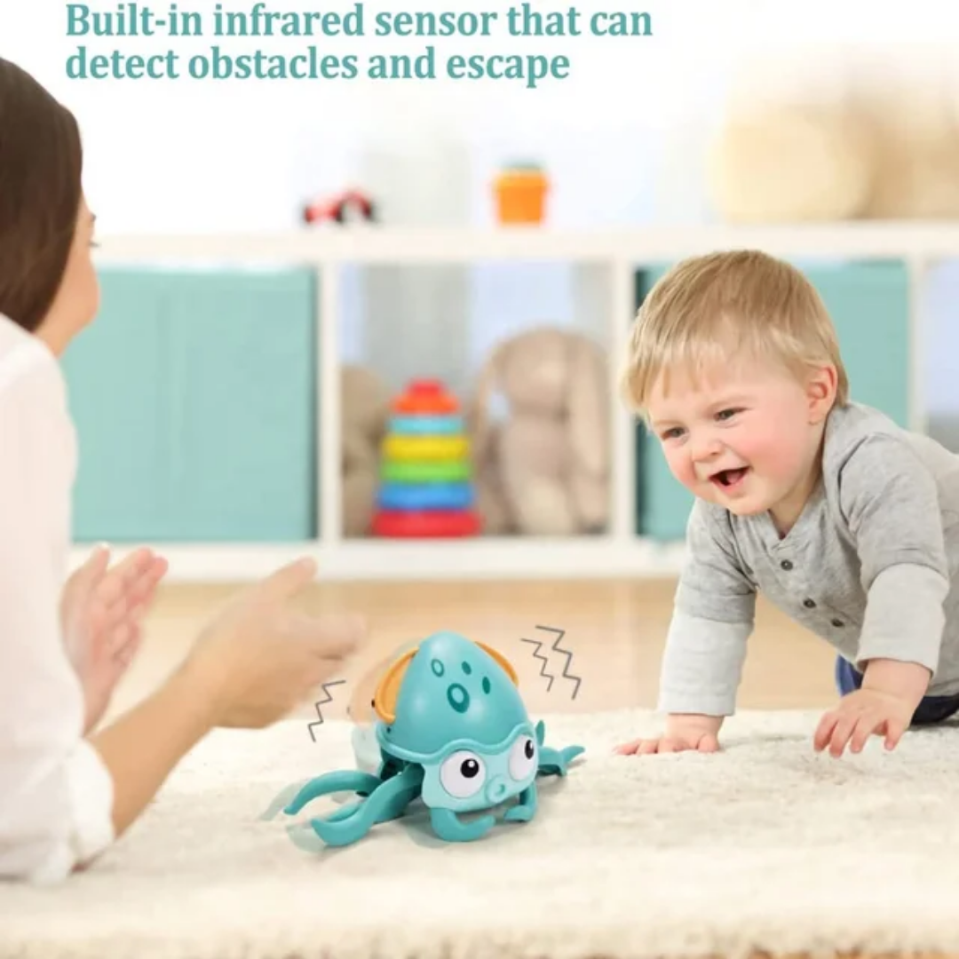 Octopus electric induction toy