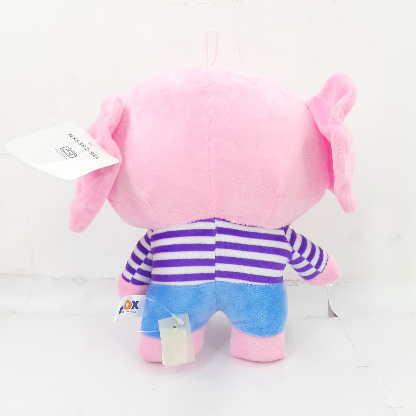 Boy and girl elephant soft toy