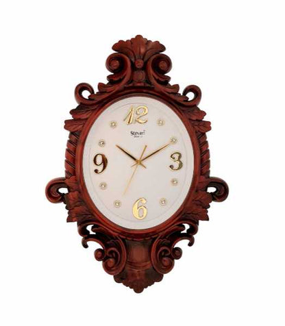 ANTIQUE OVAL WALL CLOCK 2304