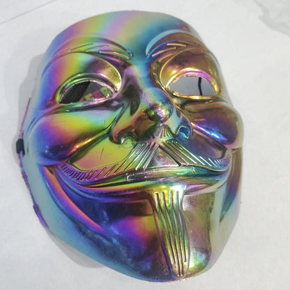 Vendetta mask Colour Gradient Mask for Halloween party