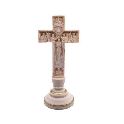 Greek Orthodox Standing Mount Athos Design Altar Prayer Corner Cross