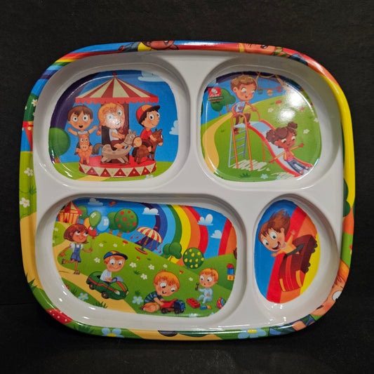 Indian Rectangular Shaped Platters With Cartoon Characters Design for your Home dinning room to give elgent look to your dinning tables perfect for everyday use