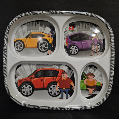 Indian Rectangular Shaped Platters With Cartoon Characters Design for your Home dinning room to give elgent look to your dinning tables perfect for everyday use