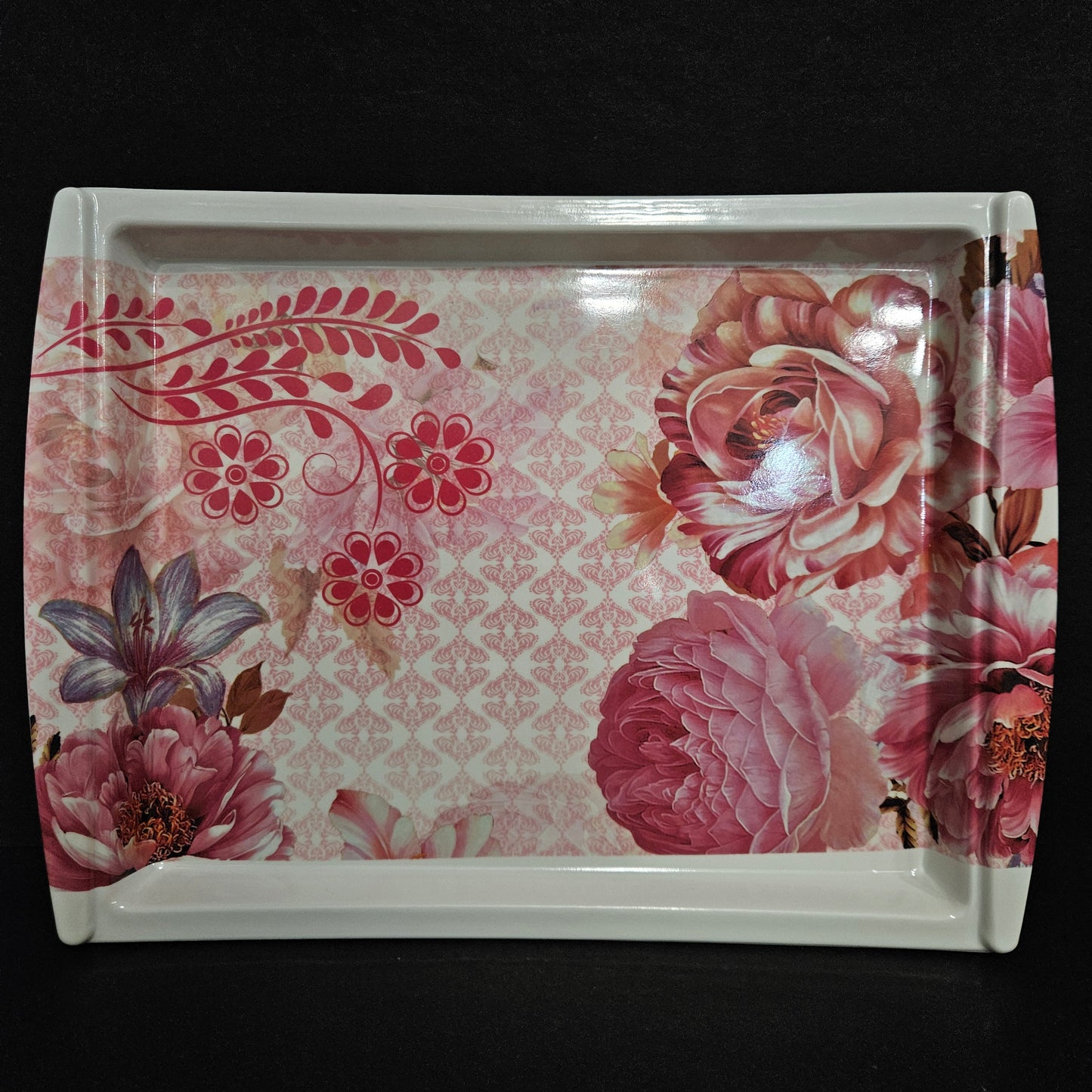 Melamie serving tray Rectangular Shaped Platter Tray for your Home dinning room to give elgent look to your dinning tables perfect for everyday use