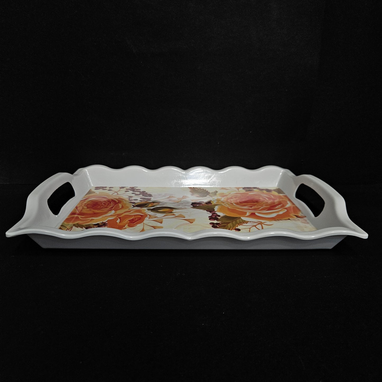 Melamie serving tray Rectangular Shaped Platter Tray for your Home dinning room to give elgent look to your dinning tables perfect for everyday use