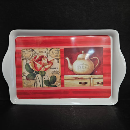 Melamie serving tray Rectangular Shaped Platter Tray for your Home dinning room to give elgent look to your dinning tables perfect for everyday use