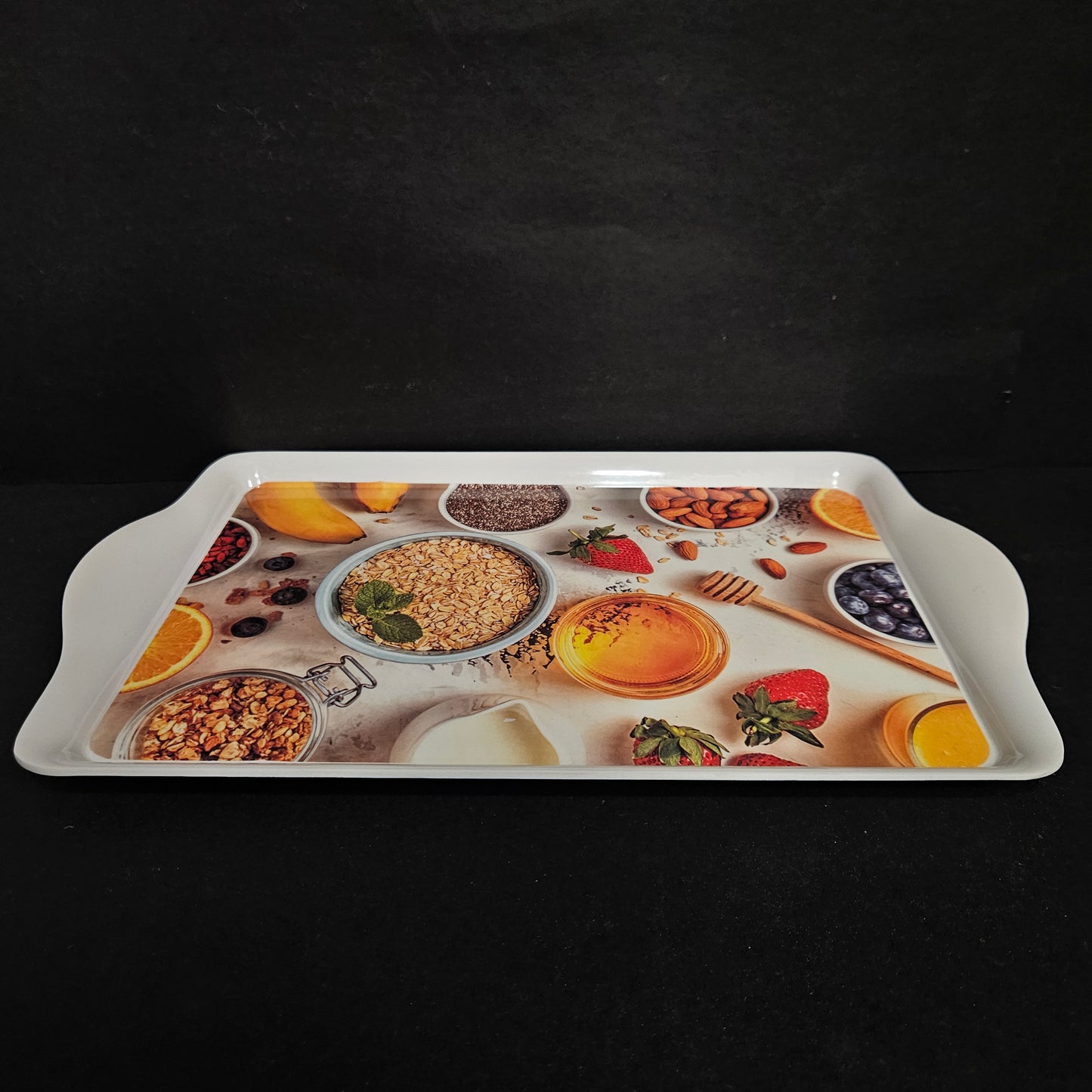 Melamie serving tray Rectangular Shaped Platter Tray for your Home dinning room to give elgent look to your dinning tables perfect for everyday use