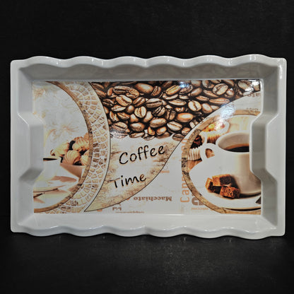 Melamie serving tray Rectangular Shaped Platter designer Tray for your Home dinning room to give elgent look to your dinning tables perfect for everyday use