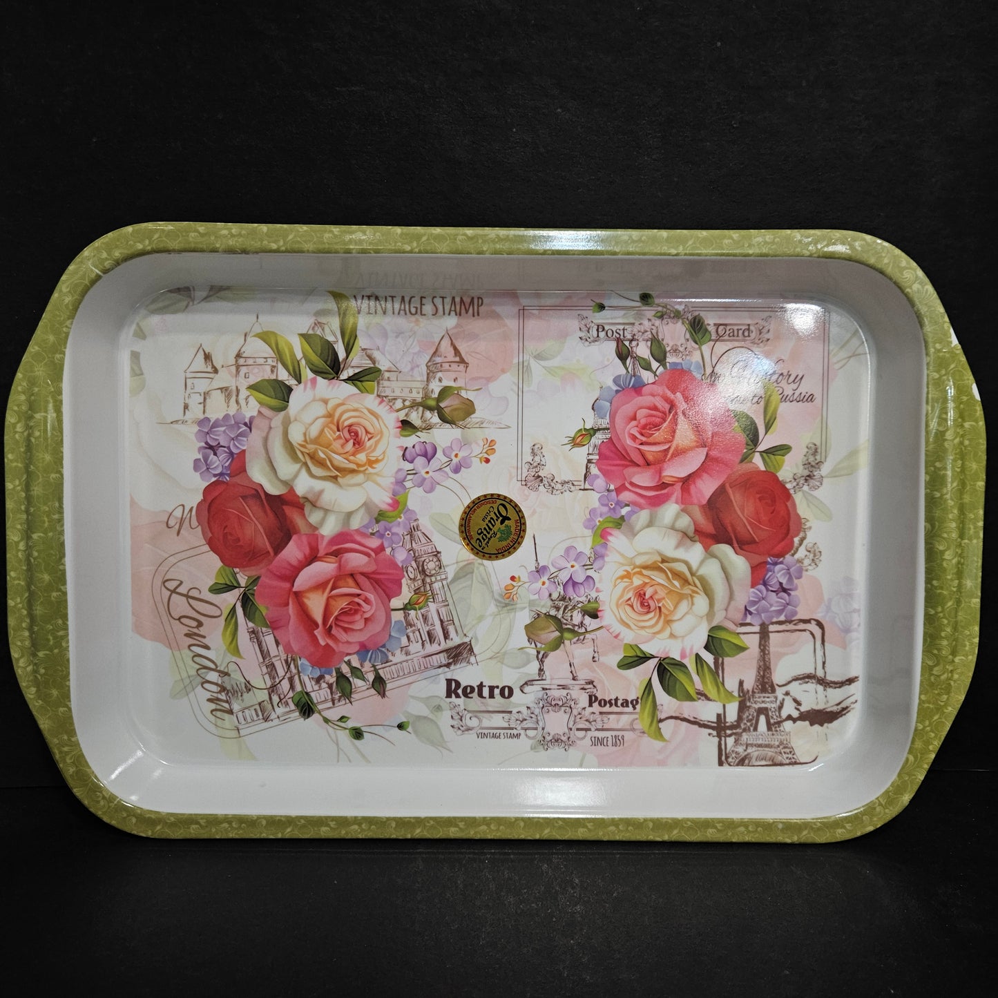 Melamie serving tray Rectangular Shaped Platter designer Tray for your Home dinning room to give elgent look to your dinning tables perfect for everyday use