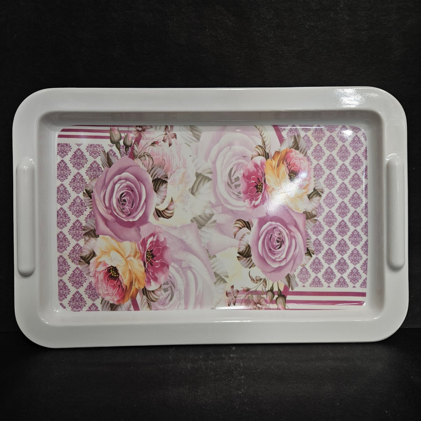 Melamie serving tray Rectangular Shaped Platter designer Tray for your Home dinning room to give elgent look to your dinning tables perfect for everyday use