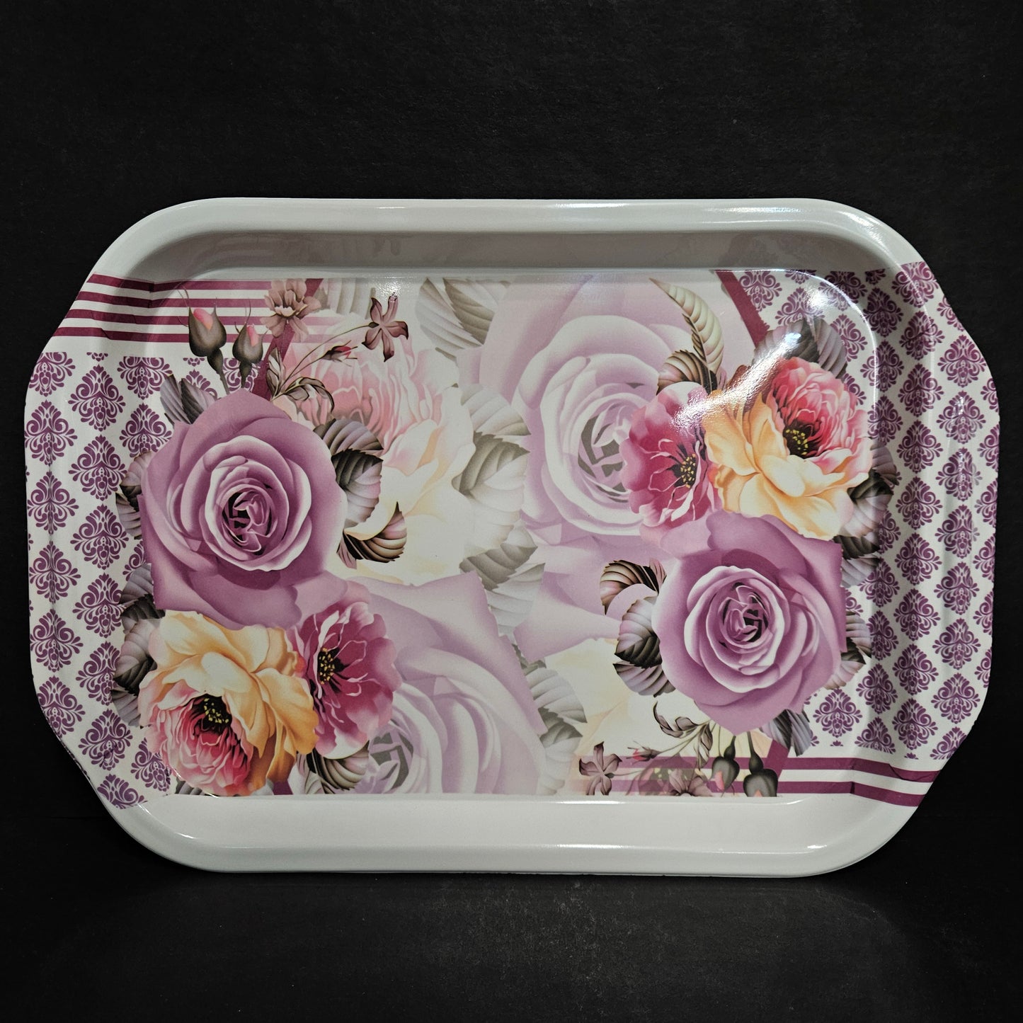 Melamie serving tray Rectangular Shaped Platter designer Tray for your Home dinning room to give elgent look to your dinning tables perfect for everyday use