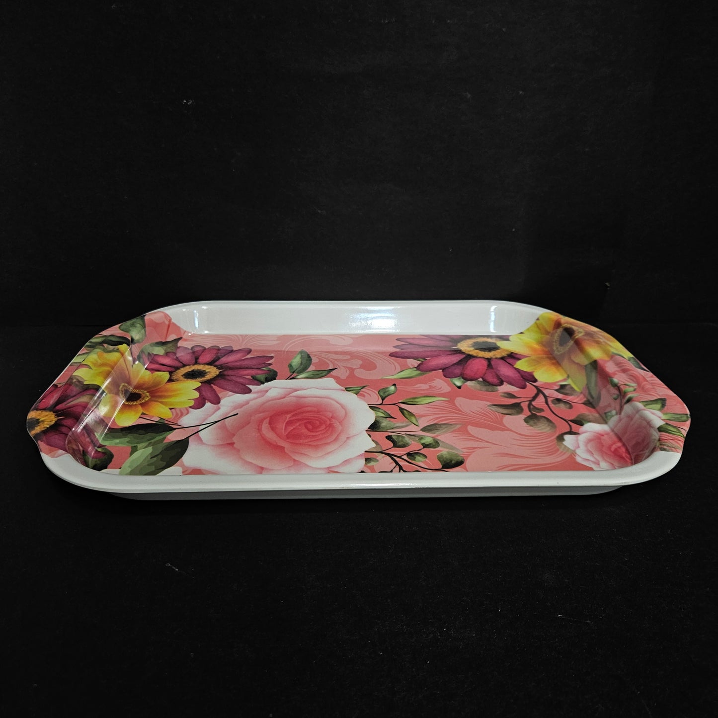 Melamie serving tray Rectangular Shaped Platter designer Tray for your Home dinning room to give elgent look to your dinning tables perfect for everyday use