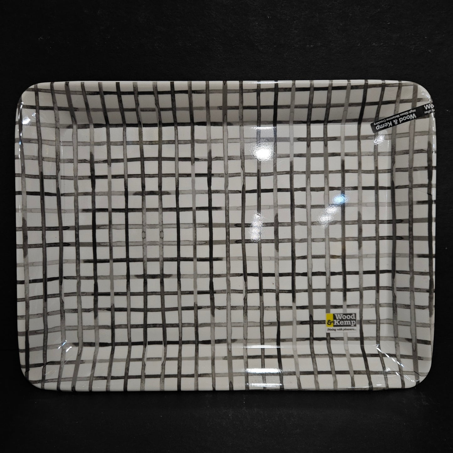 Melamie serving tray Rectangular Shaped Platter designer Tray for your Home dinning room to give elgent look to your dinning tables perfect for everyday use