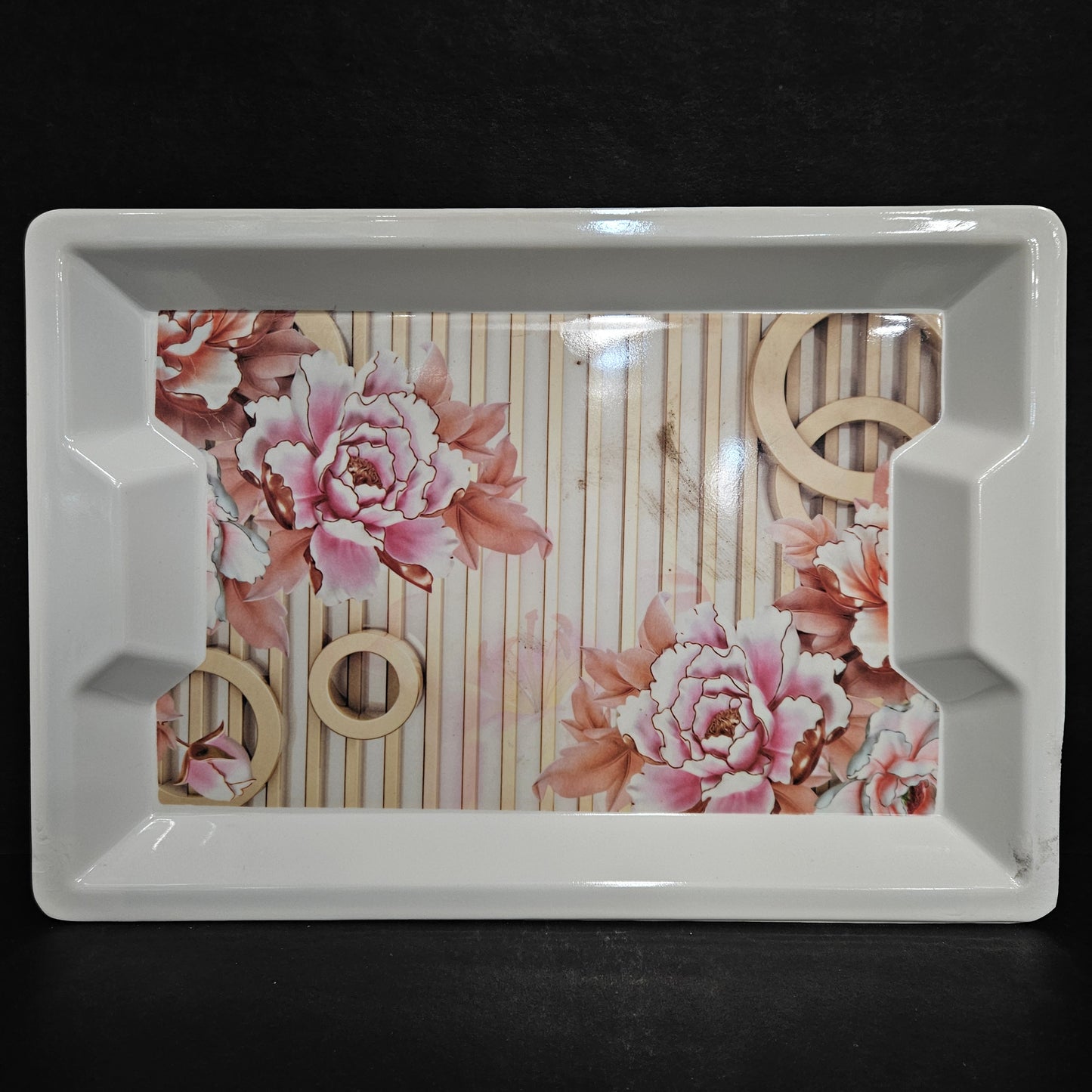 Melamie serving tray Rectangular Shaped Platter designer Tray for your Home dinning room to give elgent look to your dinning tables perfect for everyday use