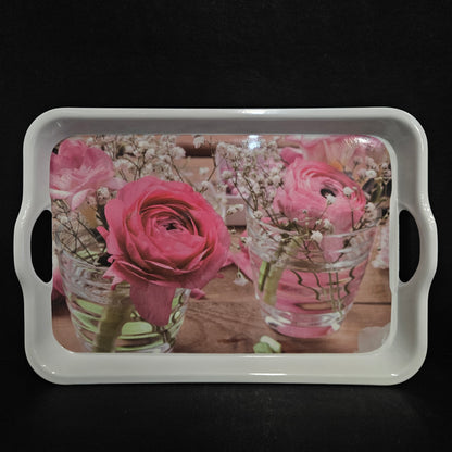 Melamie serving tray Rectangular Shaped Platter designer Tray for your Home dinning room to give elgent look to your dinning tables perfect for everyday use