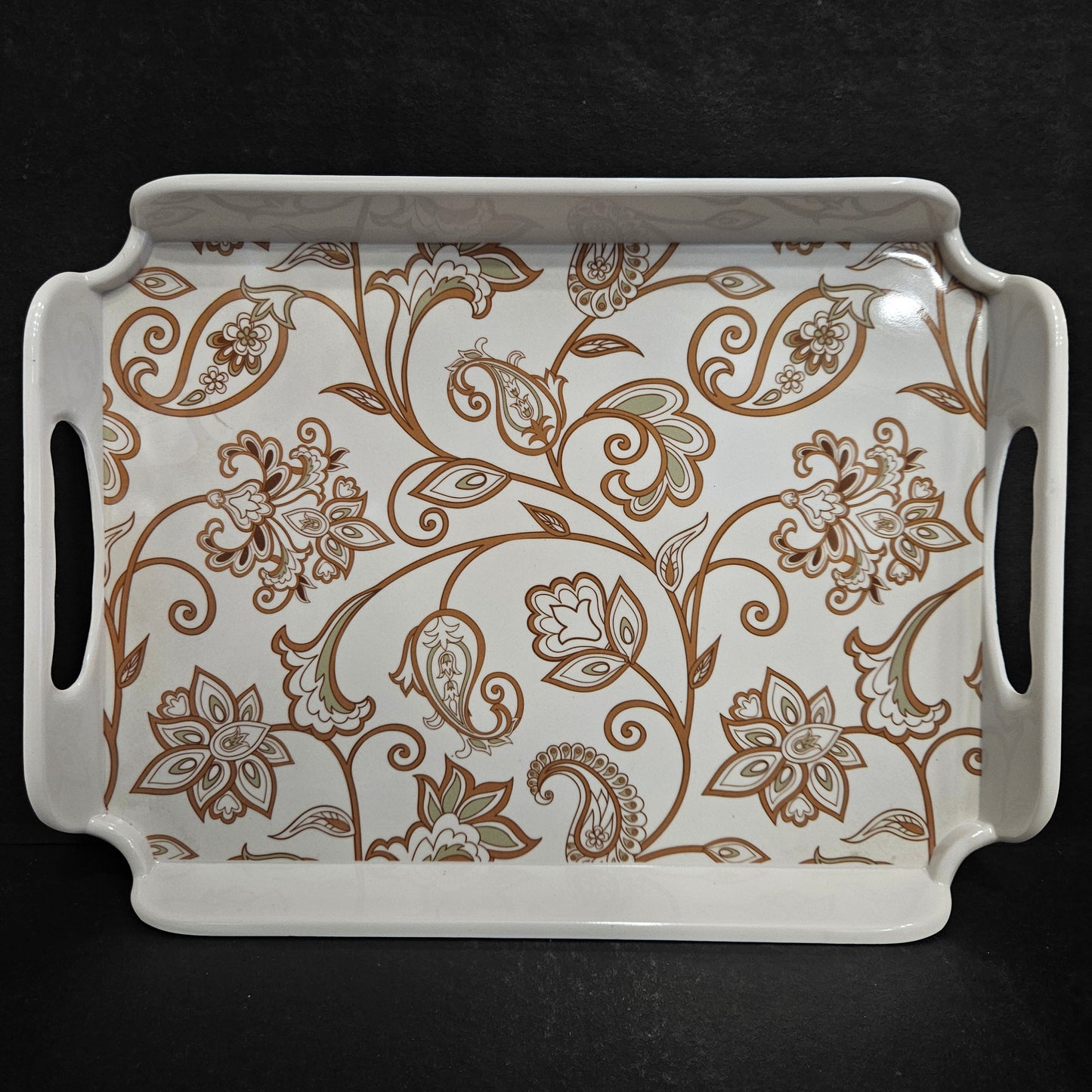 Melamie serving tray Rectangular Shaped Platter designer Tray for your Home dinning room to give elgent look to your dinning tables perfect for everyday use