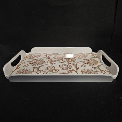 Melamie serving tray Rectangular Shaped Platter designer Tray for your Home dinning room to give elgent look to your dinning tables perfect for everyday use