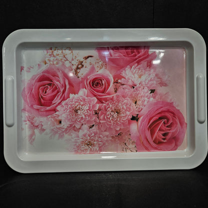 Melamie serving tray Rectangular Shaped Platter designer Tray for your Home dinning room to give elgent look to your dinning tables perfect for everyday use