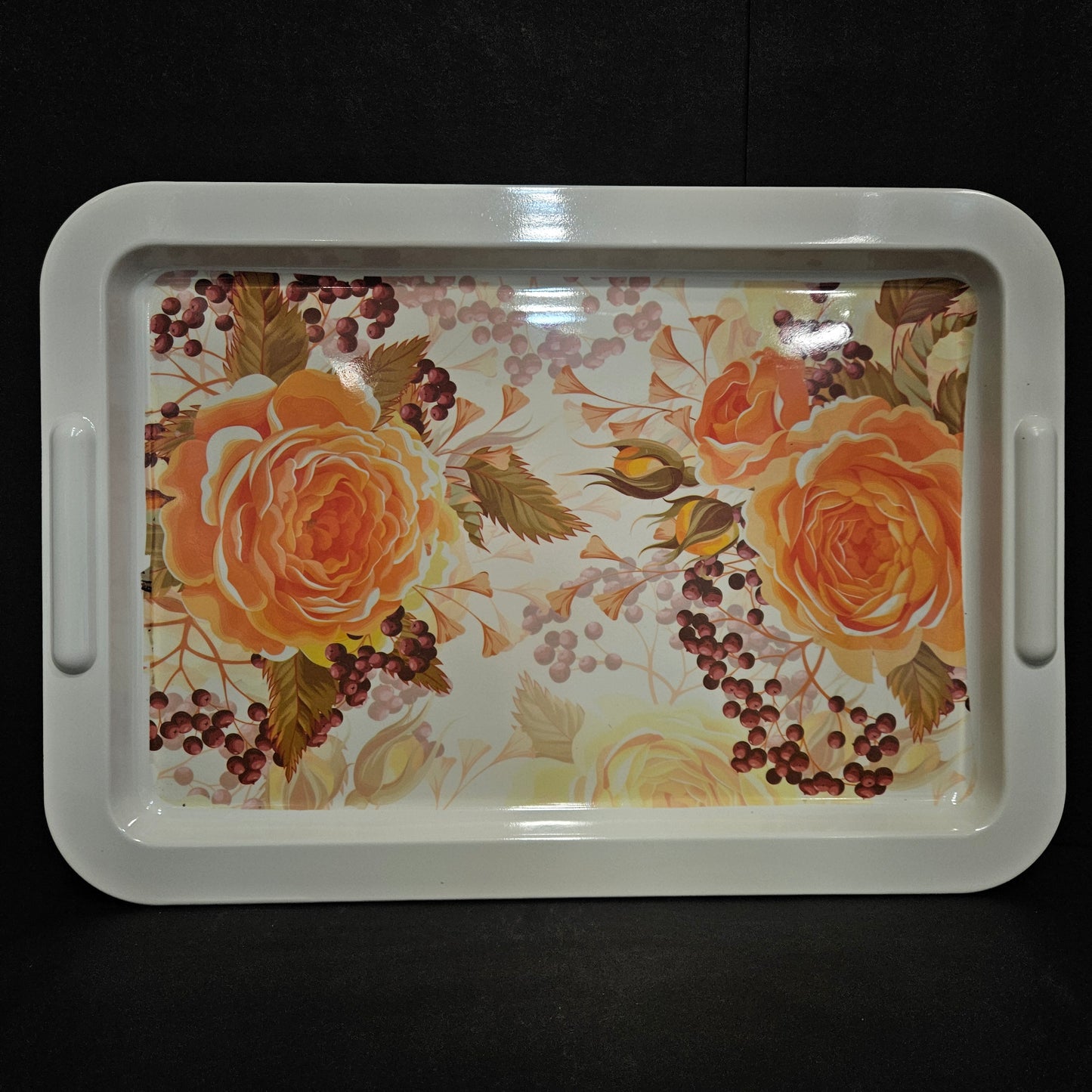 Melamie serving tray Rectangular Shaped Platter designer Tray for your Home dinning room to give elgent look to your dinning tables perfect for everyday use