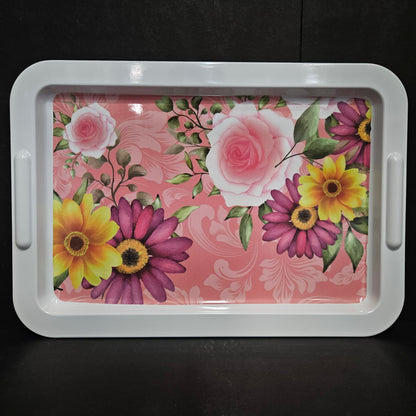 Melamie serving tray Rectangular Shaped Platter designer Tray for your Home dinning room to give elgent look to your dinning tables perfect for everyday use