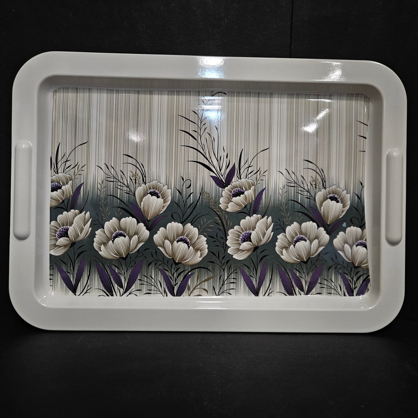 Melamie serving tray Rectangular Shaped Platter designer Tray for your Home dinning room to give elgent look to your dinning tables perfect for everyday use