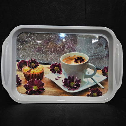 Melamie serving tray Rectangular Shaped Platter designer Tray for your Home dinning room to give elgent look to your dinning tables perfect for everyday use